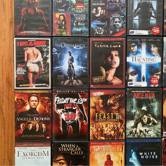 Vintage Horror Scary Movie DVD Bundle Of 28 - Picture 4 of 12